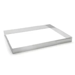 Cerf Dellier Grand cadre extensible inox rectangle Hauteur 5 cm De Buyer Hot