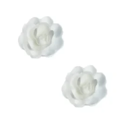 Cerf Dellier Grandes roses blanches en azyme (x 6) Online