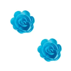 Cerf Dellier Grandes roses bleues en azyme (x 6) Hot