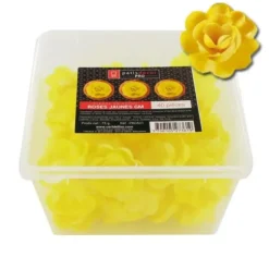 Cerf Dellier Grandes roses jaunes en azyme (x40) Online
