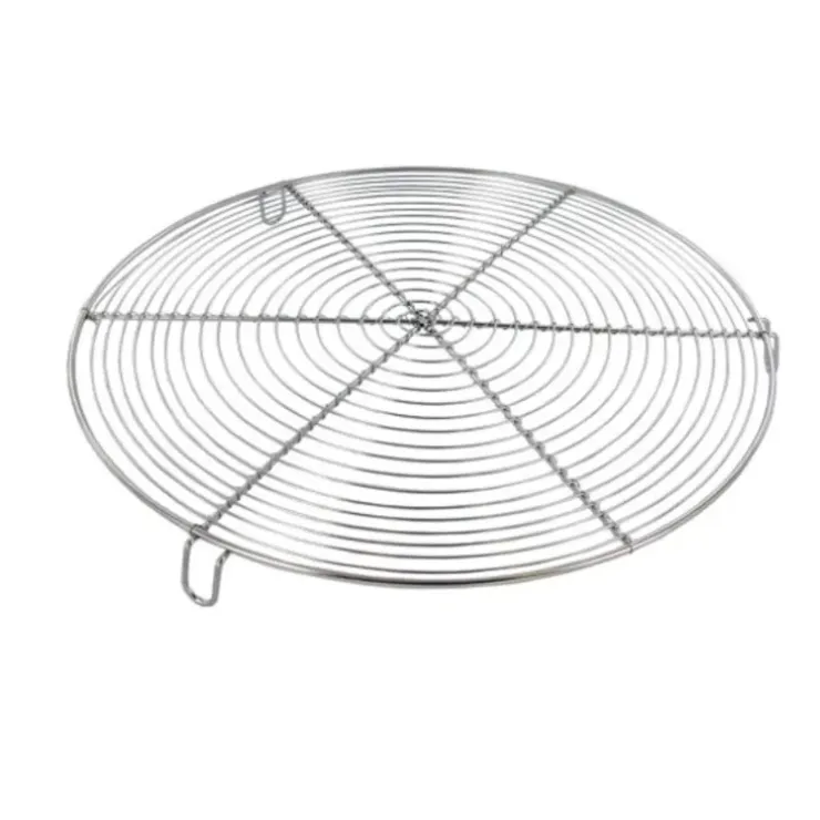 Cerf Dellier Grille à pâtisserie ronde avec pieds 28 cm Outlet