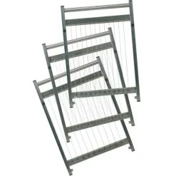 Cerf Dellier Guitare double 500x500 fil inox de rechange 70 cm diamètre 0,6 mm Sale