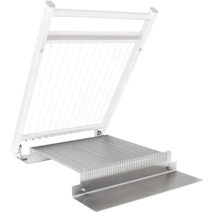 Cerf Dellier Guitare inox 350x350 socle inox avec plaque de retournement Discount