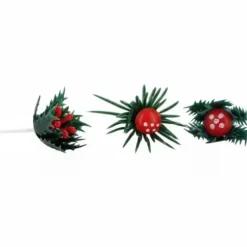 Cerf Dellier Houx assortis sur pique (x 144) New