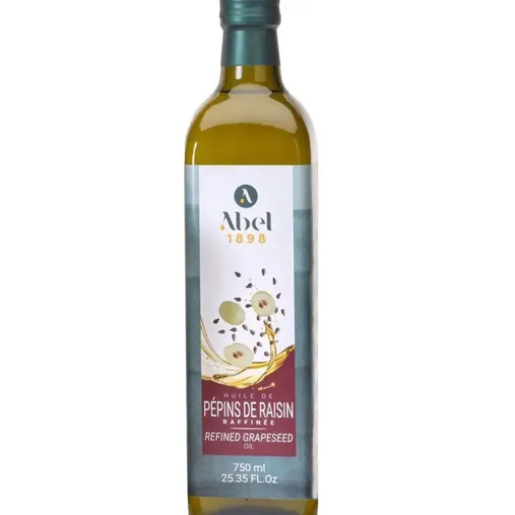 Cerf Dellier Huile de pépins de raisins raffinée 750 ml Sale