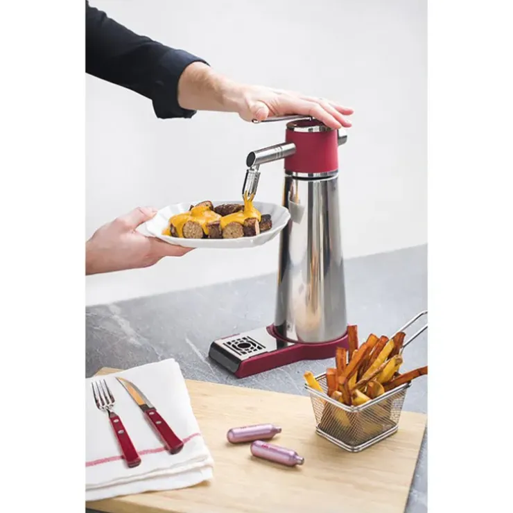 Cerf Dellier ISI siphon thermo xpress plus sur pied 1 l Discount