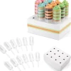 Cerf Dellier Kit 12 push up cake pops + présentoir Wilton Hot