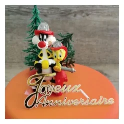Cerf Dellier Kit anniversaire Titi et Grosminet pompiers Clearance