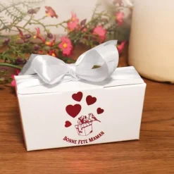 Cerf Dellier Kit ballotin chocolats blanc "Bonne fête maman" Discount