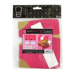 Cerf Dellier Kit Ballotin rose / blanc (x2) Best