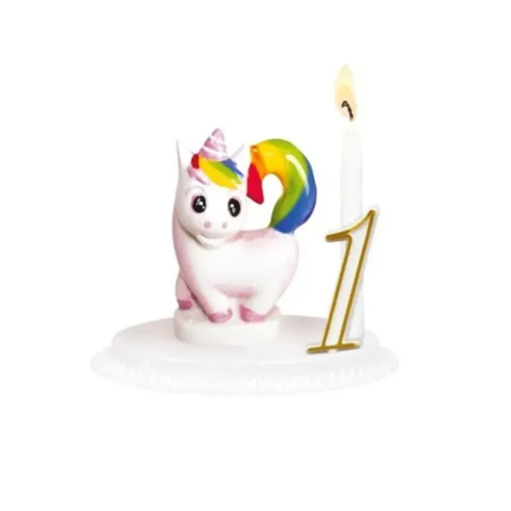 Cerf Dellier Kit bougie Licorne