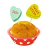 Cerf Dellier Kit déco cupcakes Coeurs Rouges Online