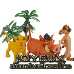 Cerf Dellier Kit décor anniversaire Le Roi Lion Online