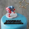 Cerf Dellier Kit décor gâteau Captain America Hot