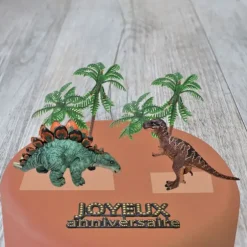 Cerf Dellier Kit décor gâteau Dinosaures Discount