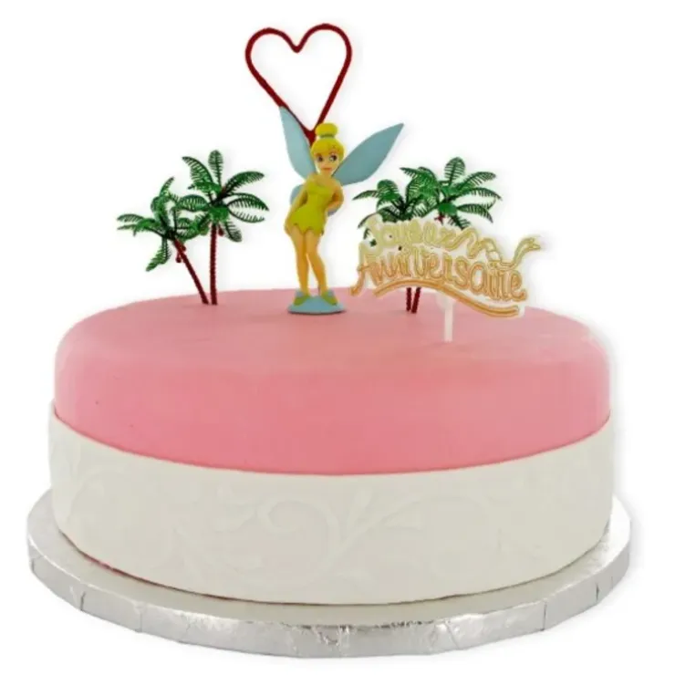 Cerf Dellier Kit Décor Gâteau Fée Clochette Best
