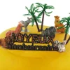 Cerf Dellier Kit Décor Gâteau Jungle Discount
