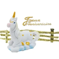 Cerf Dellier Kit Décor gâteau Licorne couchée Outlet