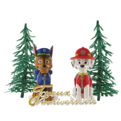 Cerf Dellier Kit décor gâteau Pat' Patrouille Best