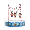 Cerf Dellier Kit décor gâteau Pirates