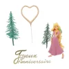 Cerf Dellier Kit décor gâteau Princesse aux longs cheveux Sale
