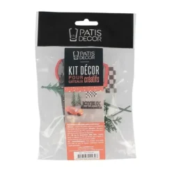 Cerf Dellier Kit décor gâteau voiture de course