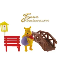 Cerf Dellier Kit décor Gâteau Winnie l'Ourson Best