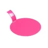 Cerf Dellier Languette ronde plastique fuchsia (x 100) Hot