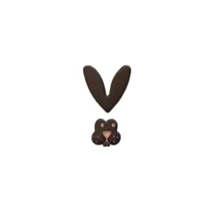 Cerf Dellier Lapins en chocolat noir (x 64) - DDM 07/24 Clearance
