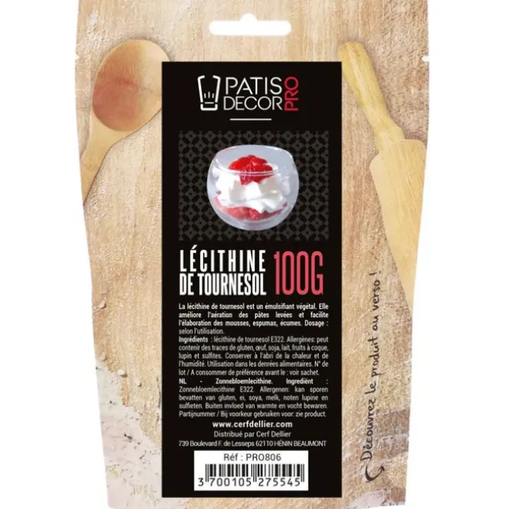 Cerf Dellier Lécithine de tournesol 100 g Discount