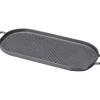 Cerf Dellier Le Chasseur grill ovale à anses 53 x 23 cm New