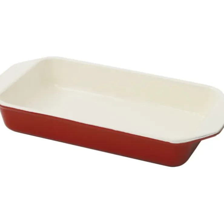 Cerf Dellier Le Chasseur plat à rôtir rouge 34 x 18 cm Best