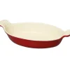 Cerf Dellier Le Chasseur plat ovale rouge 34 cm Online