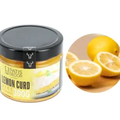 Cerf Dellier Lemon Curd prêt à l'emploi 300g New