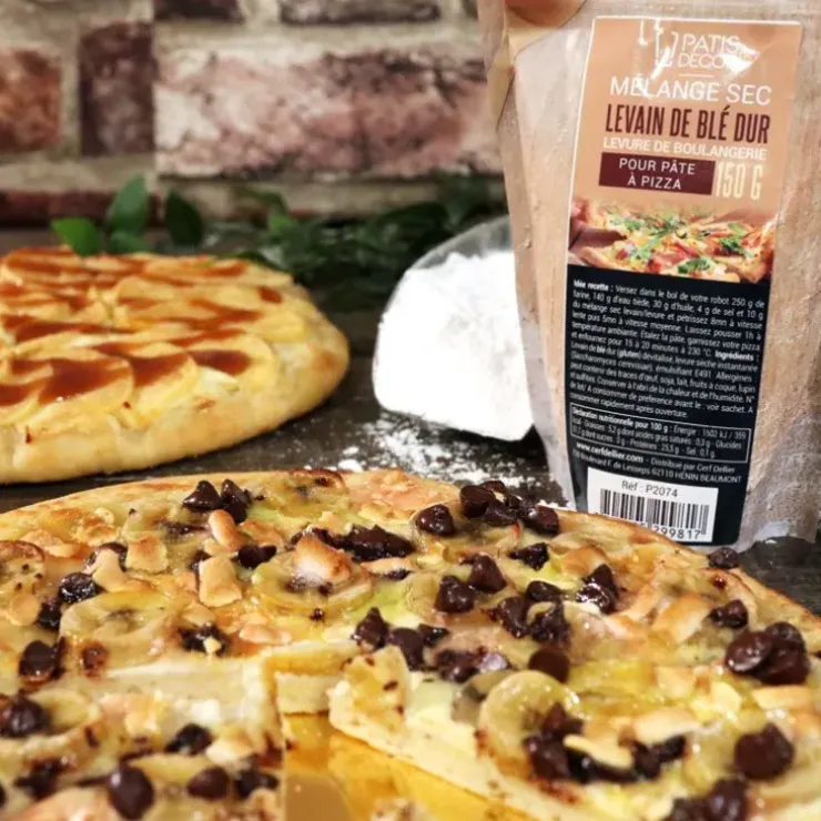 Cerf Dellier Levain de blé dur pour pâte à pizza 150 g