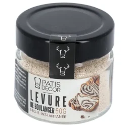 Cerf Dellier Levure de Boulanger sèche instantanée 50 g Hot