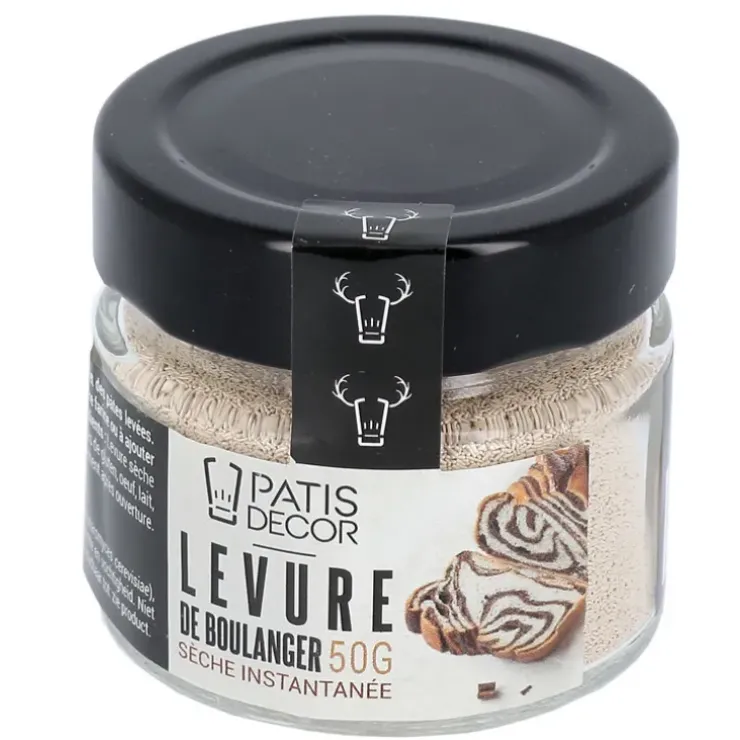 Cerf Dellier Levure de Boulanger sèche instantanée 50 g Hot