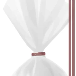 Cerf Dellier Liens twists - Rouge (x2000) Clearance