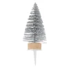 Cerf Dellier Lot cake toppers sapins argentés (±30) Best