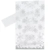 Cerf Dellier Lot sachets motif flocons de neige + liens - 14 x 23 cm (x10) Clearance