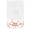Cerf Dellier Lot sachets motif Noël Magique + liens - 14 x 23 cm (x10) New