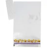 Cerf Dellier Lot sachets motif poussins + liens - 14 x 23 cm (x10) Discount