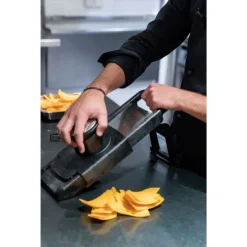 Cerf Dellier Matfer mandoline Exoglass 2000 ""S"" avec poussoir Outlet