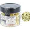Cerf Dellier Maxi perles dorées comestibles Ø 8 mm 70 g