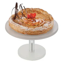 Cerf Dellier Mealplak présentoirs à gâteaux ronds blanc 11 cm New