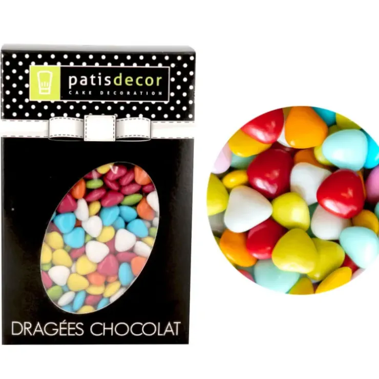 Cerf Dellier Mini coeurs chocolat assortis 500 g Best