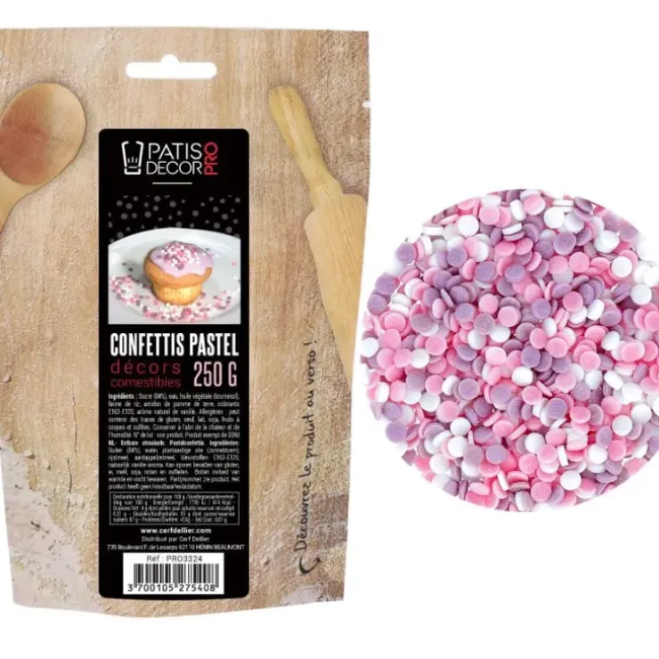 Cerf Dellier Mini Confettis pastels 250 g Outlet