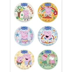 Cerf Dellier Mini disques azyme Peppa Pig (x6) Outlet