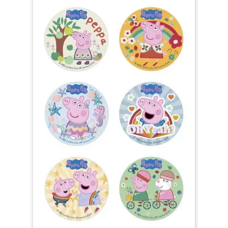 Cerf Dellier Mini disques azyme Peppa Pig (x6) Outlet
