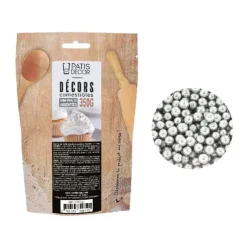 Cerf Dellier Mini perles argentées comestibles Ø 2 mm 350 g Clearance